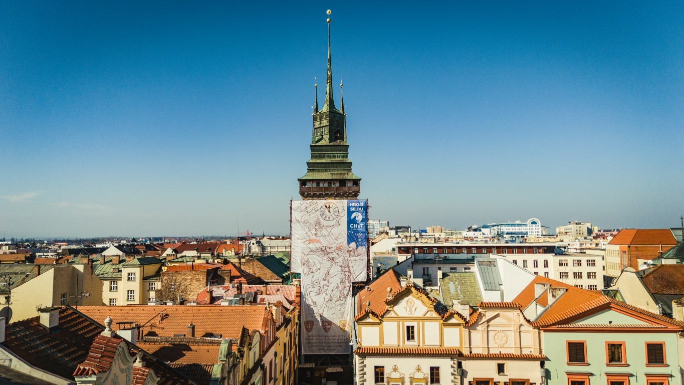 Oprava Zelené brány v Pardubicích